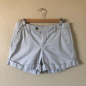 GAP women’s khaki/cream summer shorts size 4